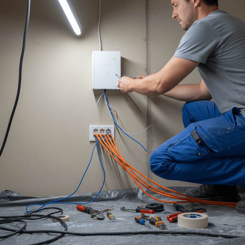 Installation von Smart Home Komponenten durch Fachpersonal